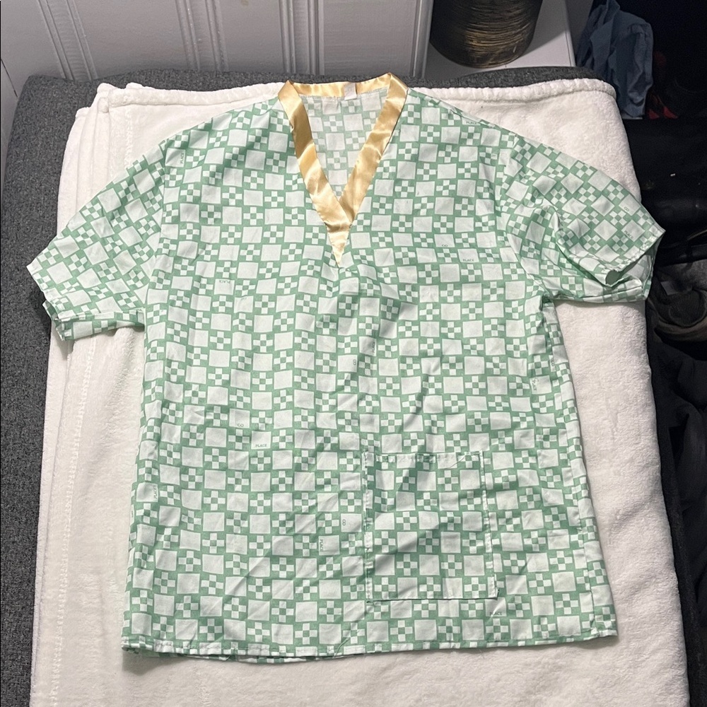 Green Checkered Spa Set - Picture 2 of 8